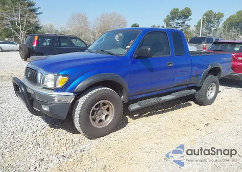 2002 Toyota Tacoma Base V6 from USA, damaged, VIN 5TEWN72N22Z126201